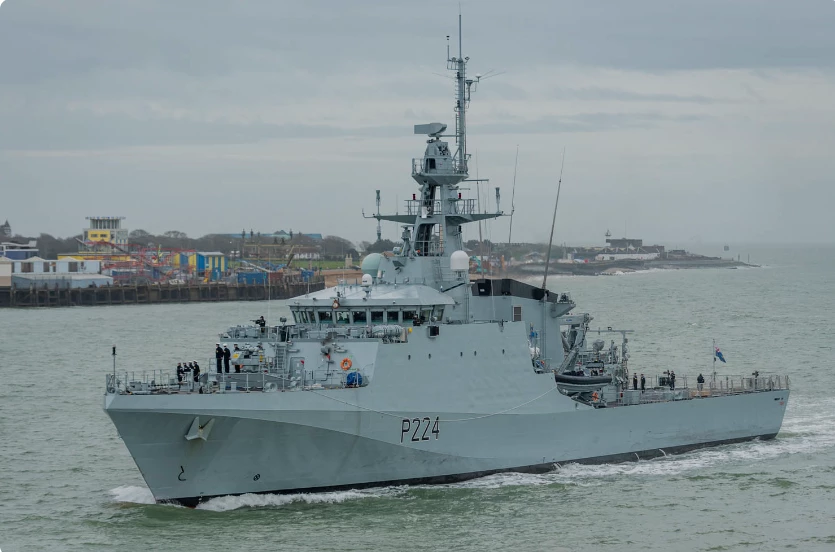 British warship in Guyana waters, fanning tensions with Venezuela