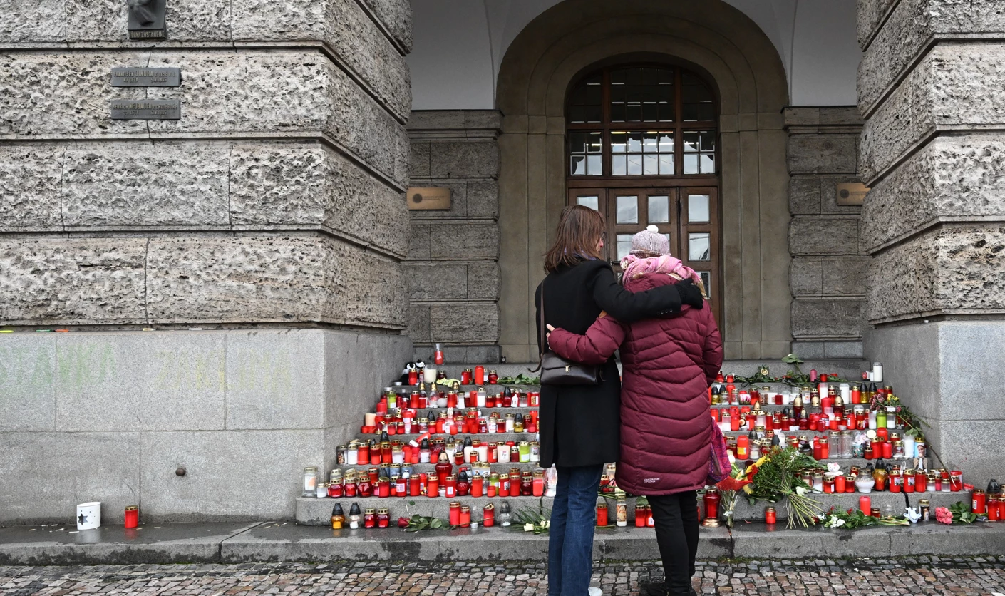 Prague school hit by shooting stays closed till February