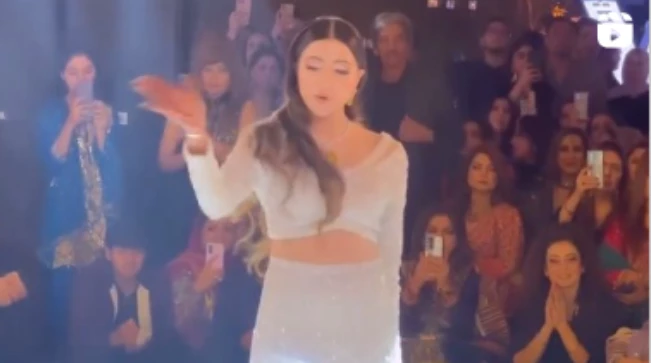 Aymen Saleem’s very first dance performance at her Mehndi function fails to elicit WOW