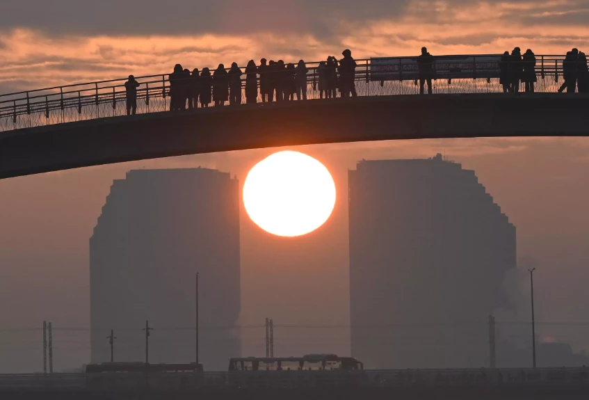 Fireworks, weapons light up skies as world enters 2024