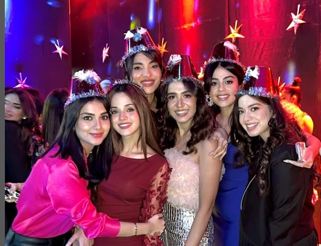 Pakistani stars light up Dubai with New Year celebrations