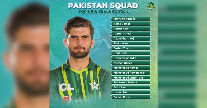 Six members of Pakistan T20I squad to depart for New Zealand tonight