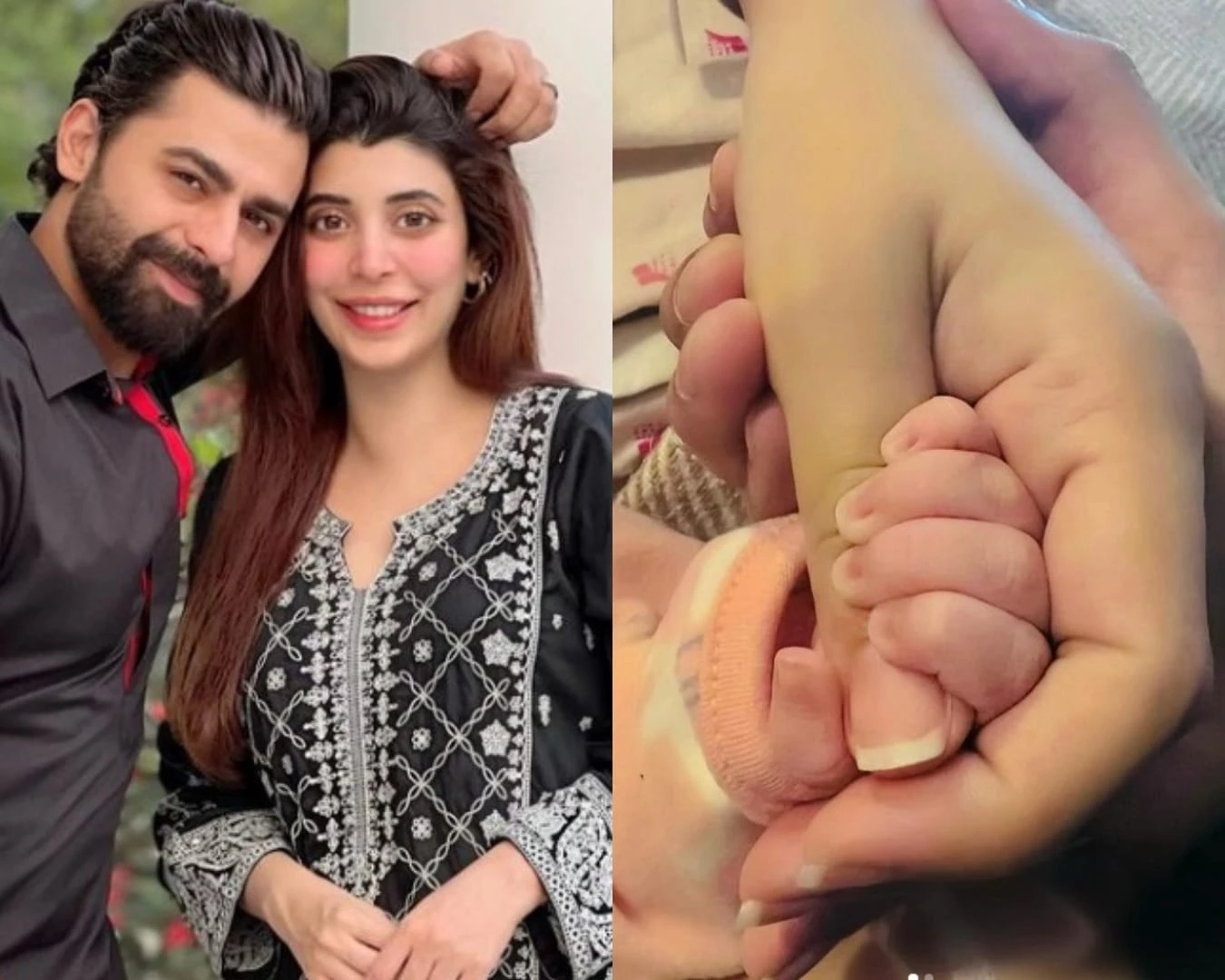 Urwa Hocane and Farhan Saeed welcome their first child