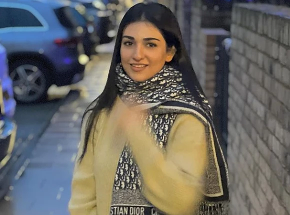 Sarah Khan in trouble for flaunting black scarf from Christian brand