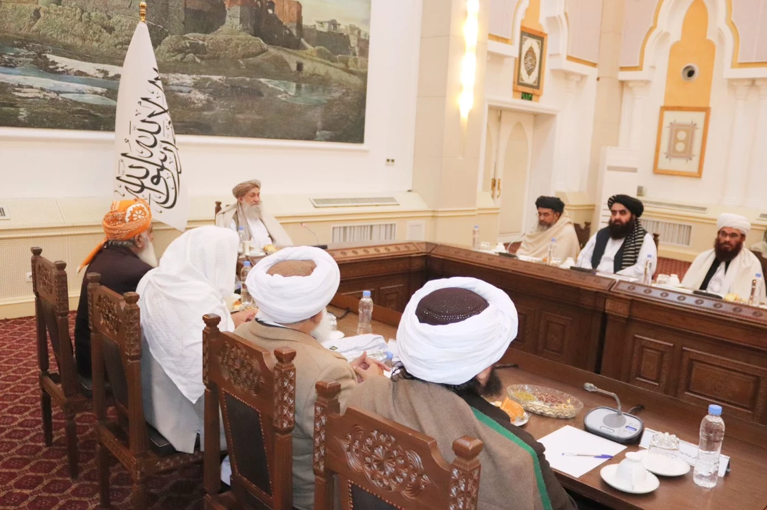 Maulana Fazl holds talks with Afghan PM in Kabul