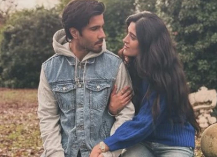 First look of Feroze Khan and Indian actress Geethika Tiwari for upcoming film