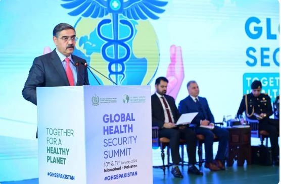 PM Kakar calls for creating global fund to ensure worldwide health security