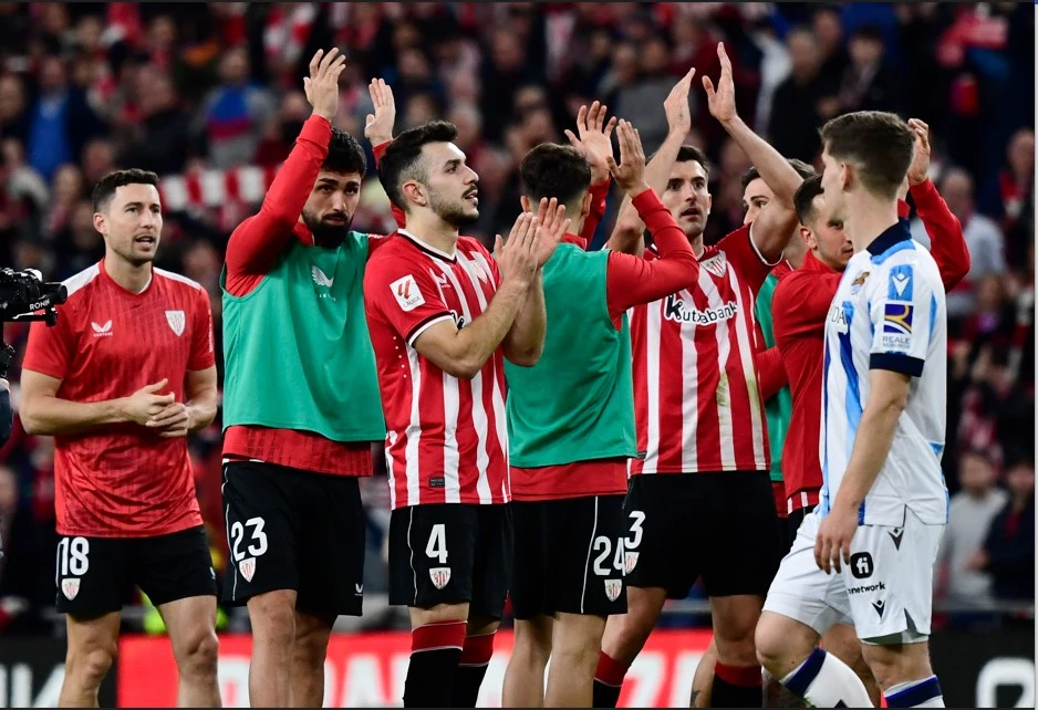 Berenguer drives Athletic Bilbao to derby win over Real Sociedad