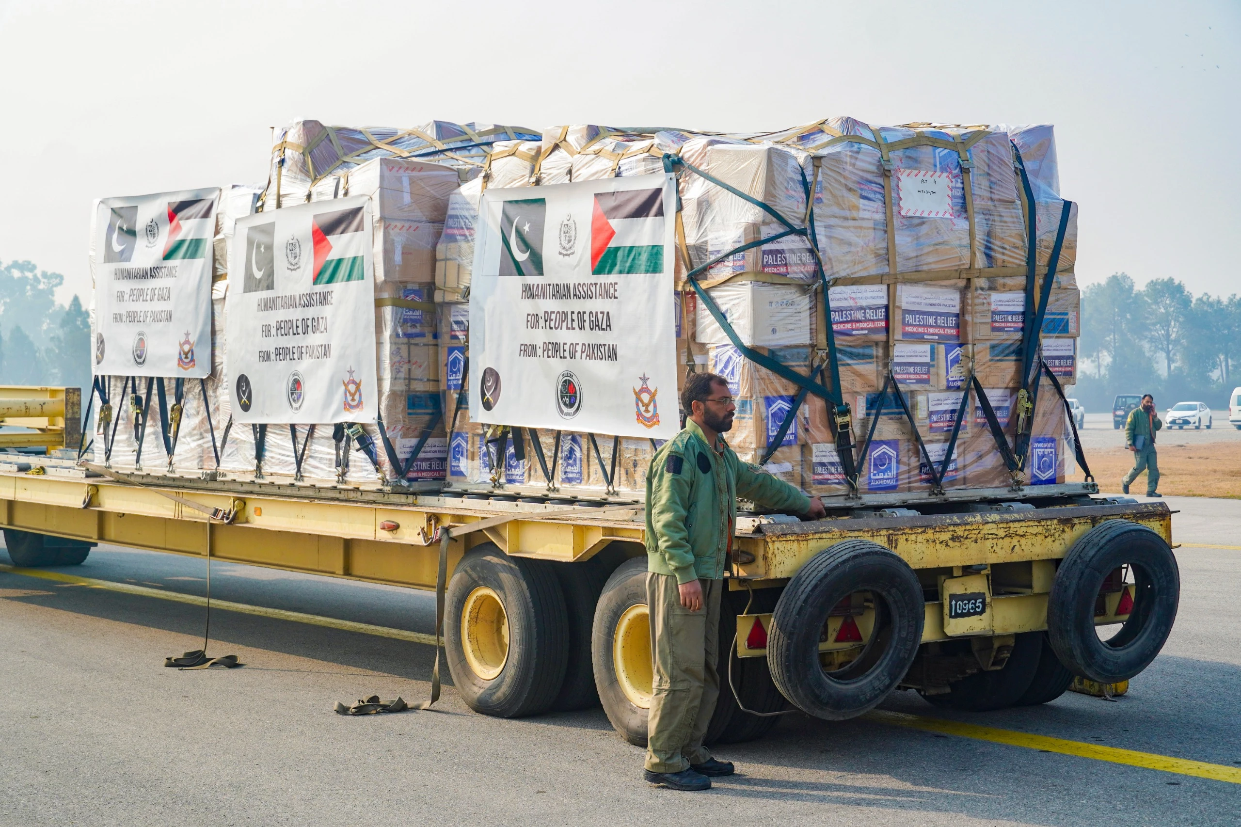 Alkhidmat Foundation sends third batch of 20 Tons of critical relief aid to Gaza