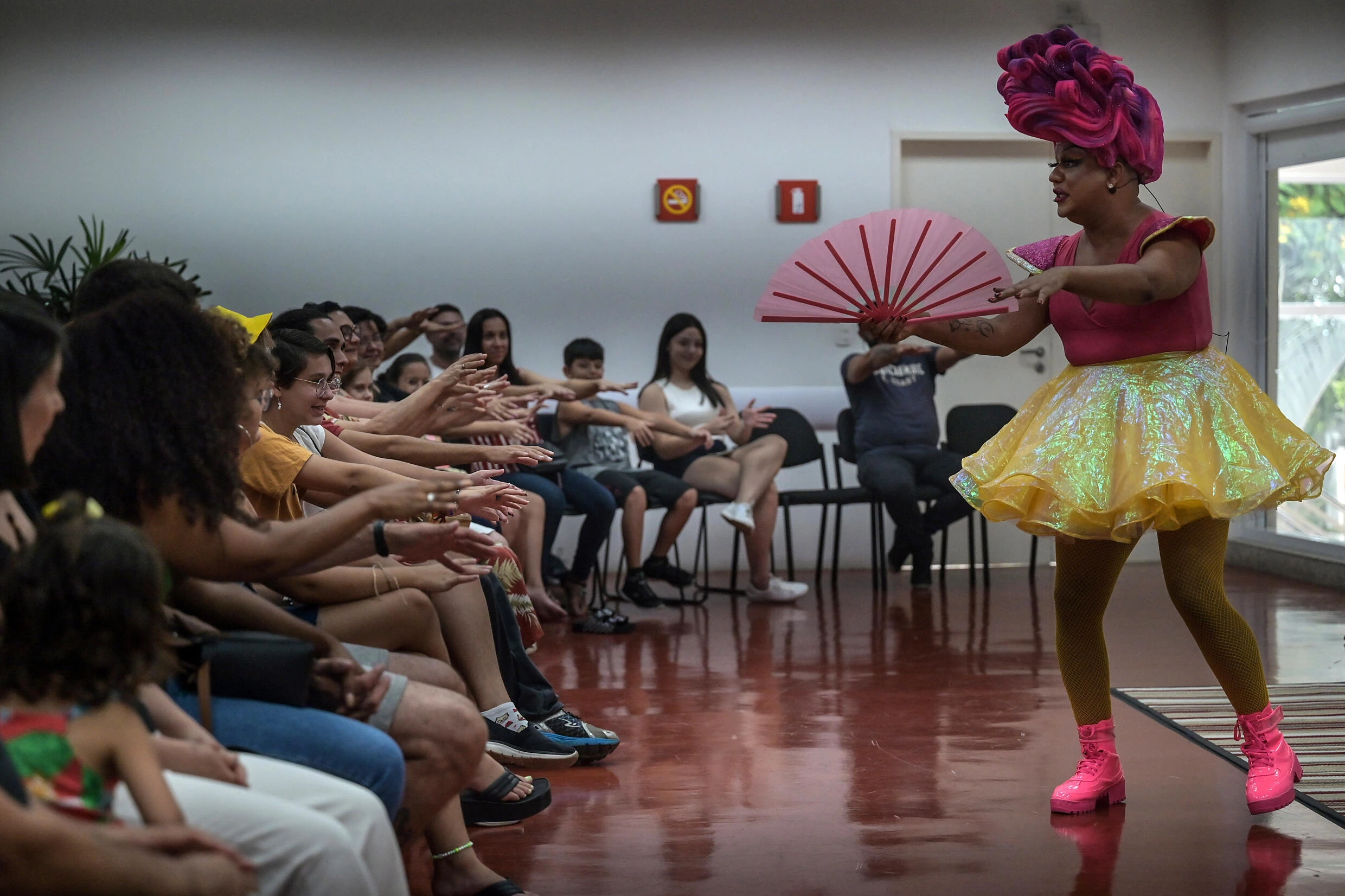 Brazil drag queen fights hate with children's stories