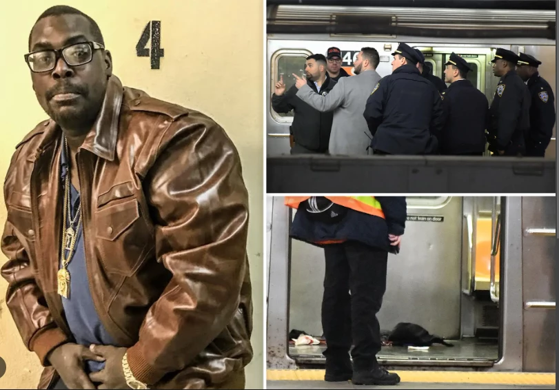 Grandfather trying to end argument shot dead on NY subway