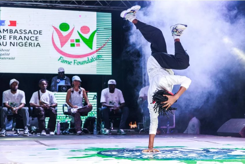 Nigerian breakdancers battle to bring 'groove' to Olympics