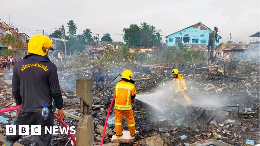 23 dead in Thai fireworks factory explosion