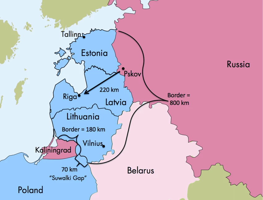 Baltic states to build new defences on Russia, Belarus borders