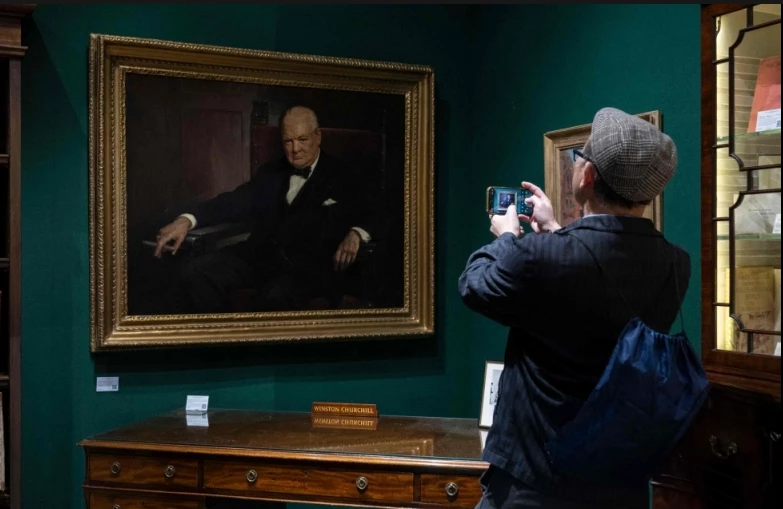 Coveted Churchill artifacts go on sale in New York