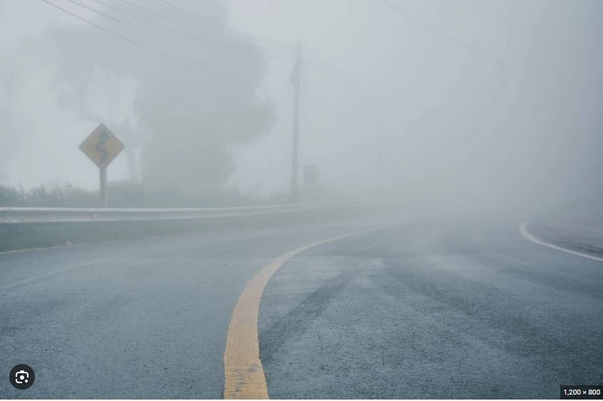 Dense fog results in closure of several sections of motorways in KP