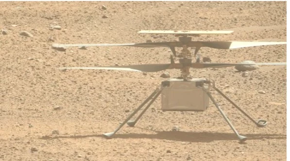 NASA regains contact with mini-helicopter on Mars