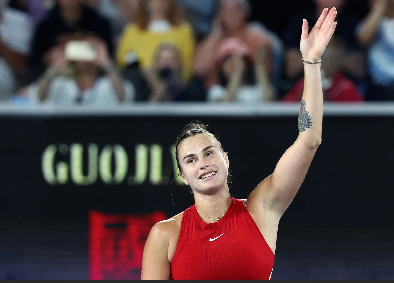 Sabalenka powers past Anisimova into Australian Open quarter-finals