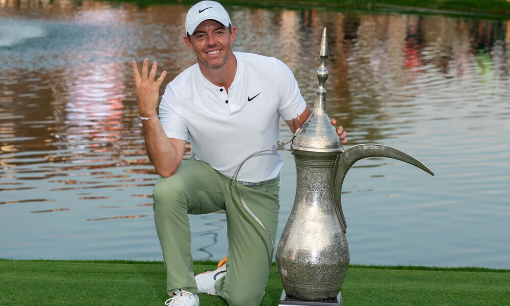 McIlroy wins fourth Dubai Desert Classic title