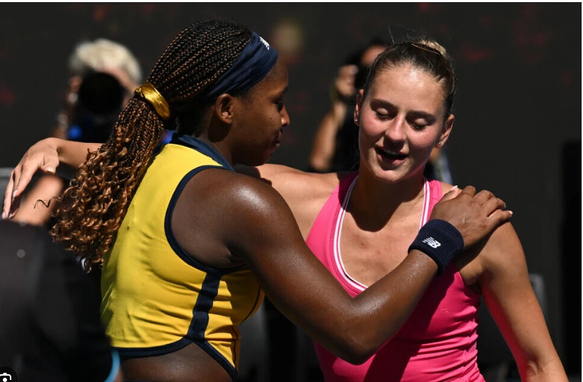 Gauff grinds past Kostyuk into Australian Open semis