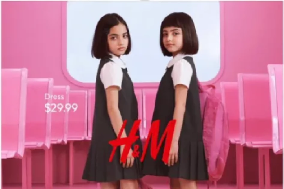 H&M pulls ad accused of sexualising kids