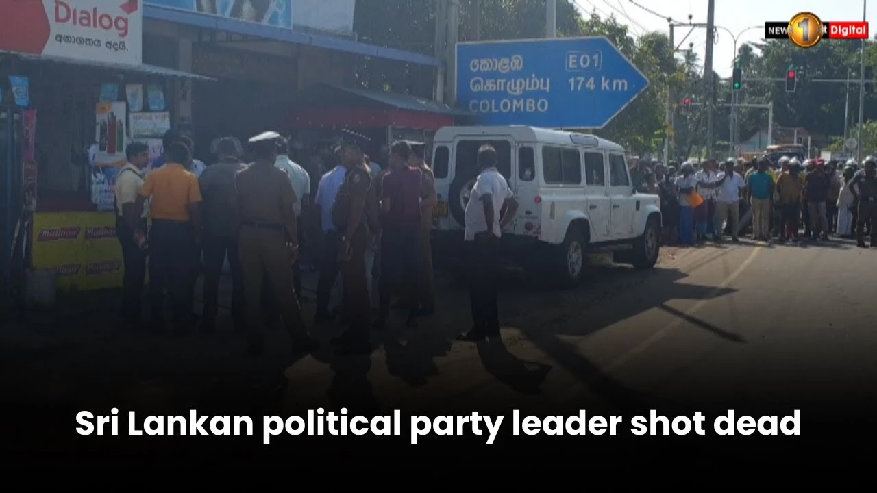 Sri Lanka party leader gunned down in drive-by shooting