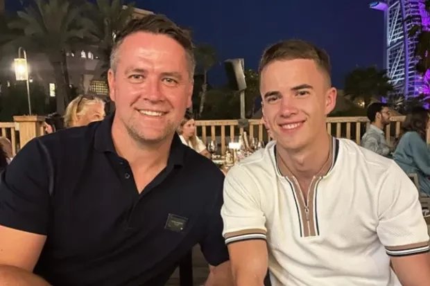 Michael Owen would 'give my eyes' to help son see again