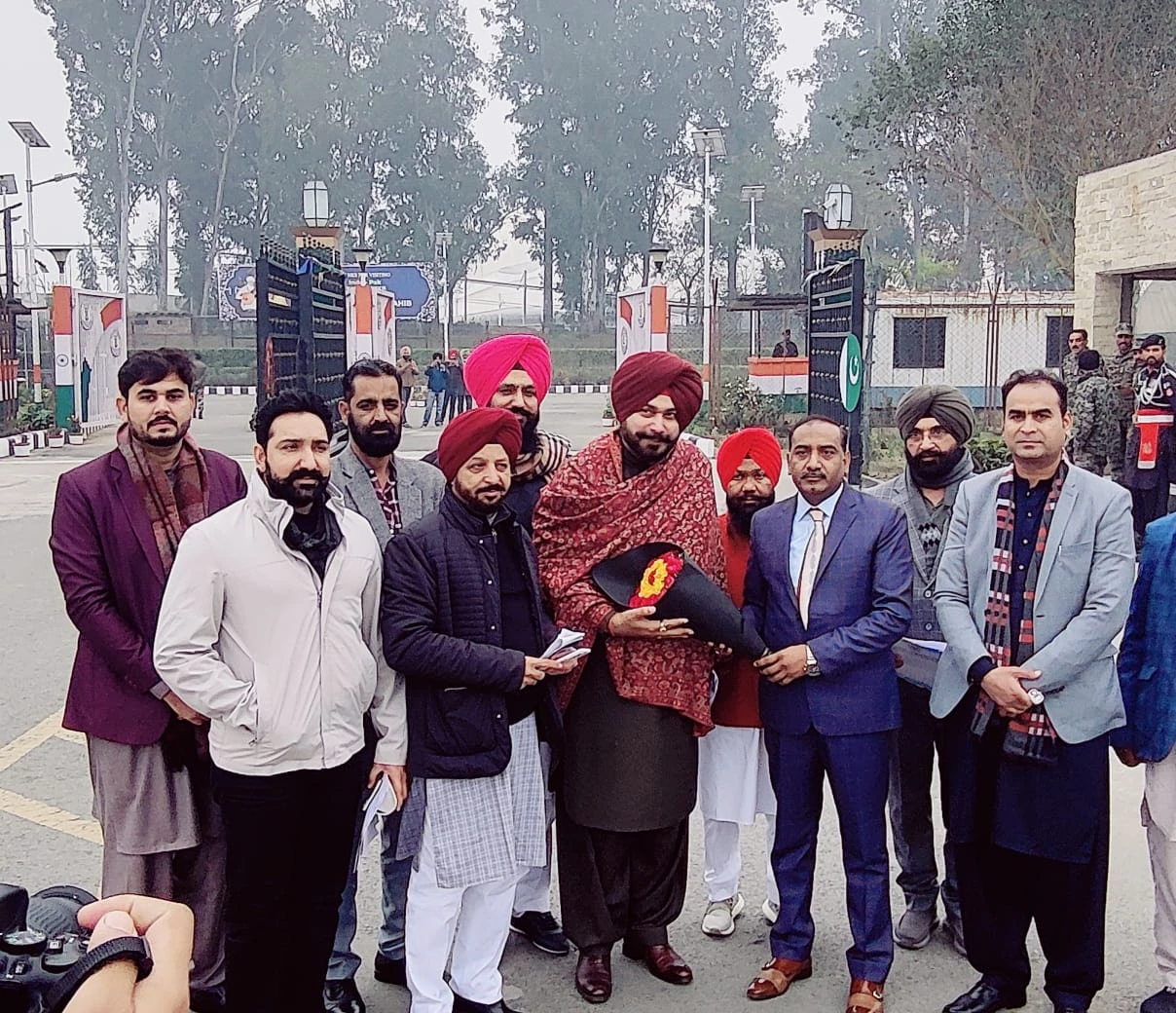 Navjot Singh Sidhu visits Gurdwara Darbar Sahib, Kartarpur