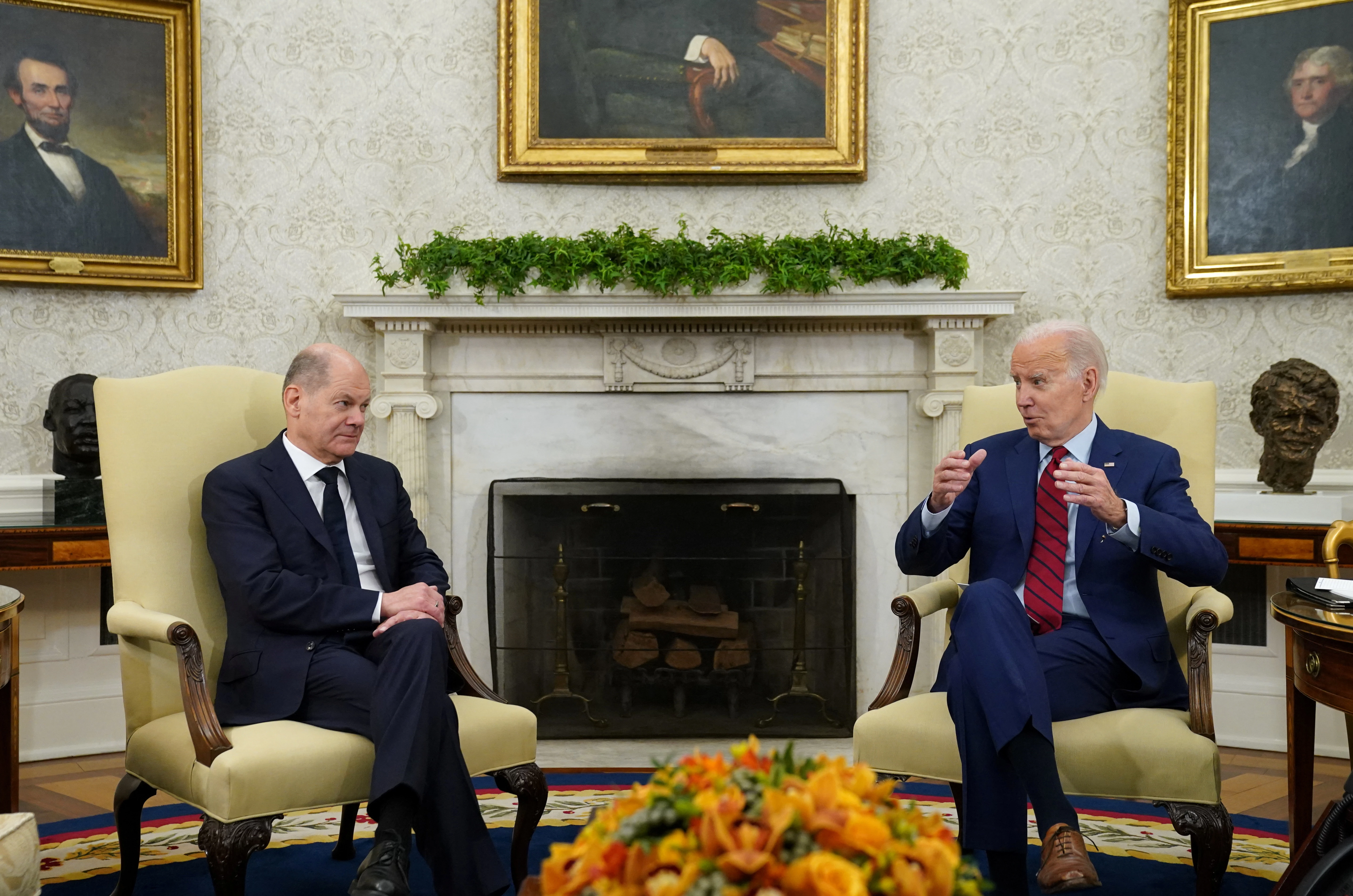 Biden to receive Scholz at White House on February 9