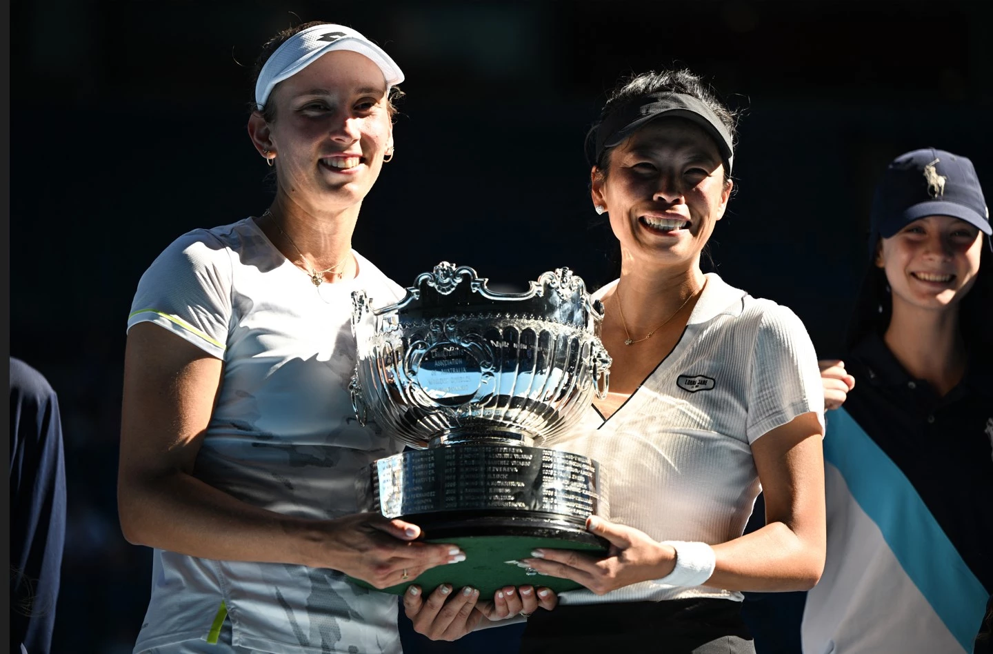 Hsieh and Mertens claim Australian Open women's doubles title