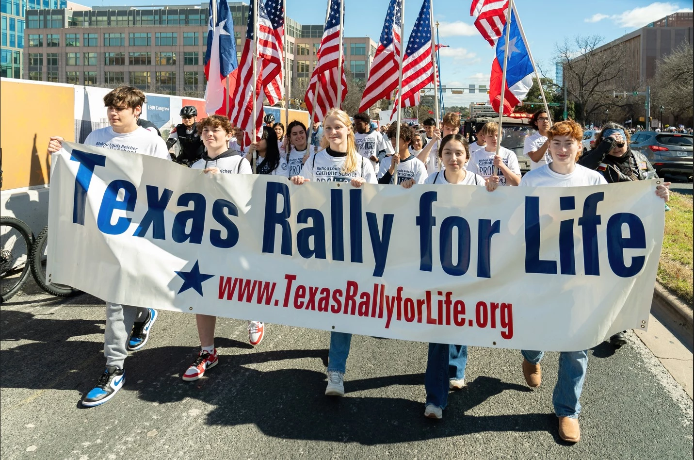 Thousands rally at anti-abortion demonstration in Texas