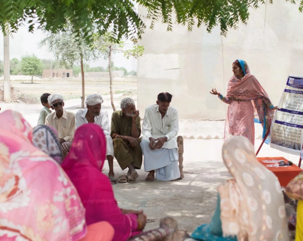 First time in Arifwala, a woman becomes village leader