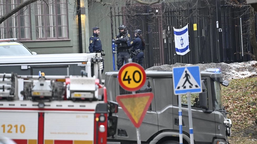 'Dangerous object' destroyed at Israel embassy in Stockholm