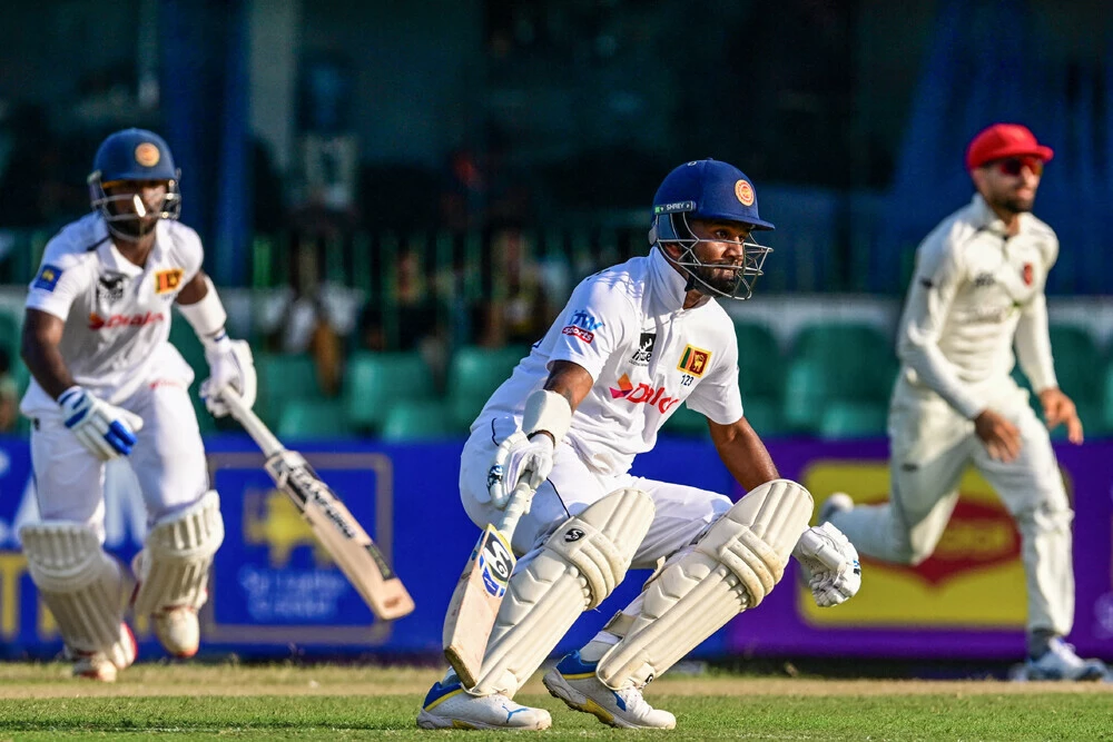 Sri Lanka openers take command in Afghanistan Test