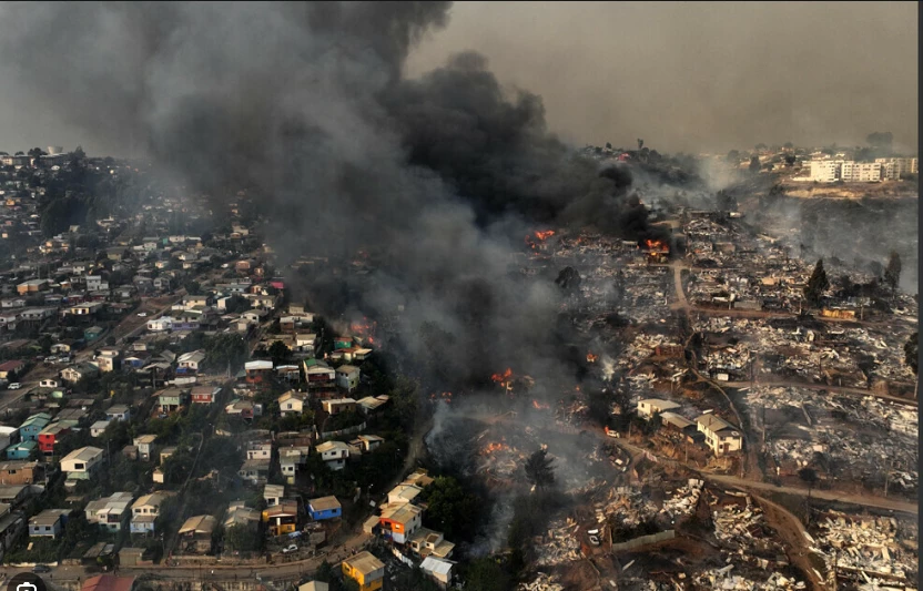 Chile wildfires kill at least 51 in 'unprecedented catastrophe'