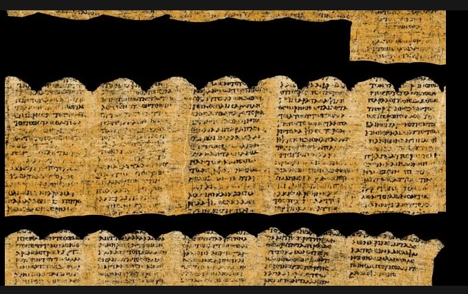 AI reads ancient scroll buried by Vesuvius eruption