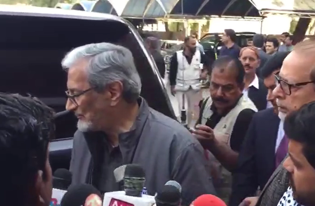 Briefing on poll prep:  Sindh caretaker CM skips question on killing of Sukkur journalist