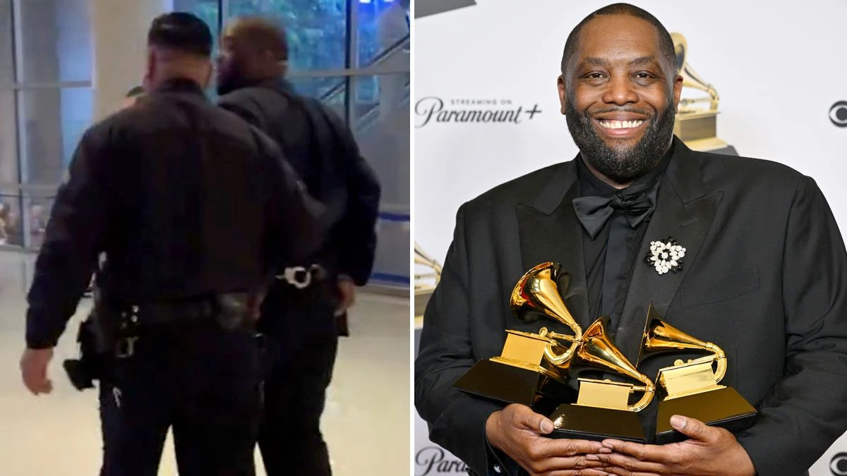 Rapper Killer Mike arrested at Grammys after triple win