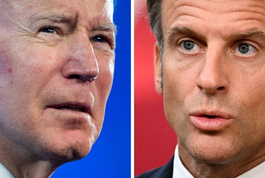 Biden confuses Macron with dead French president