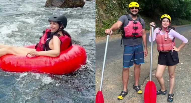 Mariyam Nafees and husband's unforgettable river adventure: Tubing and rafting bliss