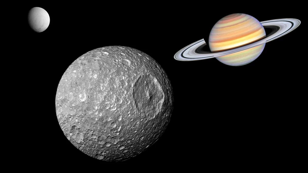 Life on 'Death Star'? Saturn moon Mimas has hidden ocean