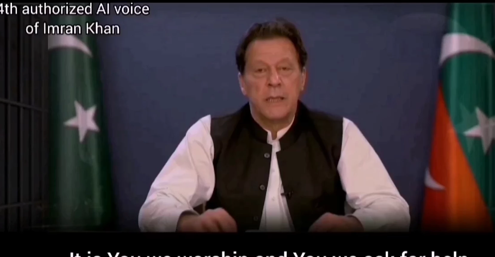 AI-generated PTI video has Imran Khan claiming victory in elections