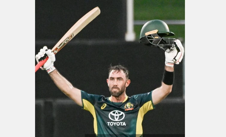 Maxwell blasts unbeaten 120 as Australia make 241-4 in 2nd West Indies T20