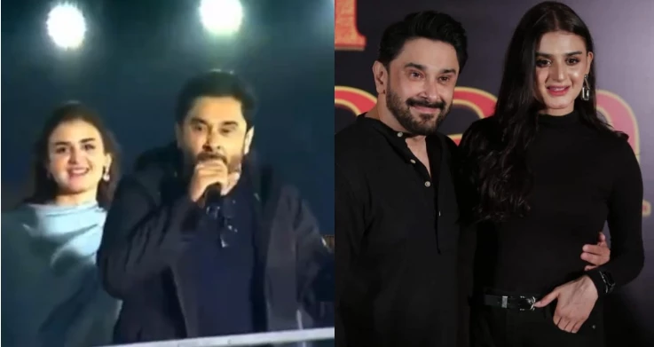 Hira Mani supports Mustafa Kamal, sings ‘Do Bol’ OST at MQM-P’s rally in Karachi