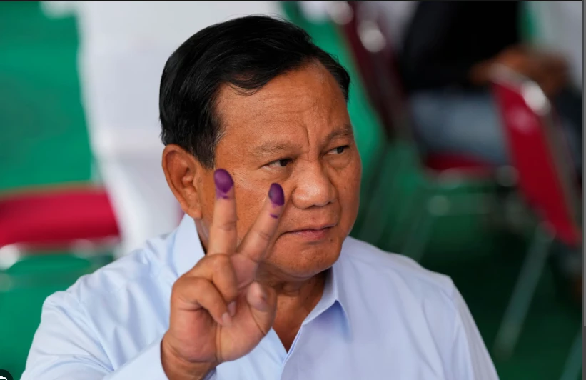 Prabowo cruising to Indonesia presidency halfway through count