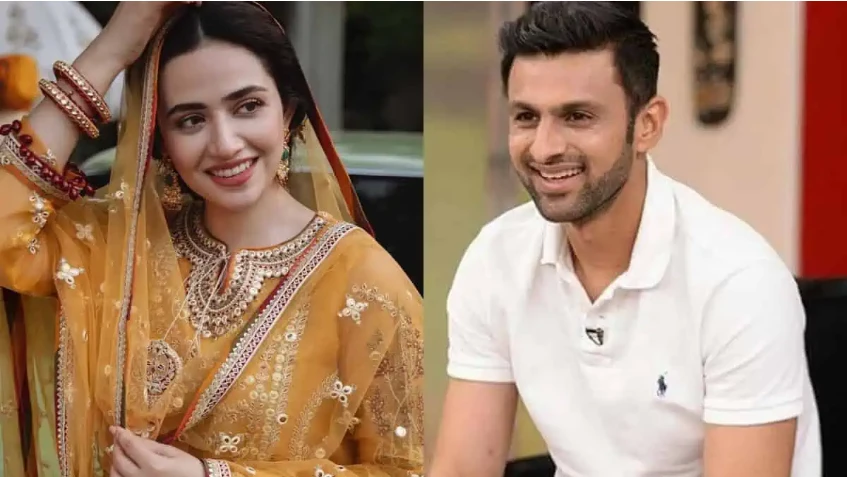 Shoaib Malik and Sana Javed's first post-wedding appearance steals spotlight