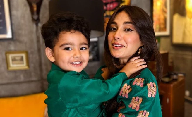 Iqra Aziz expects son will surprise her with drumbeats & favorite song in kitchen