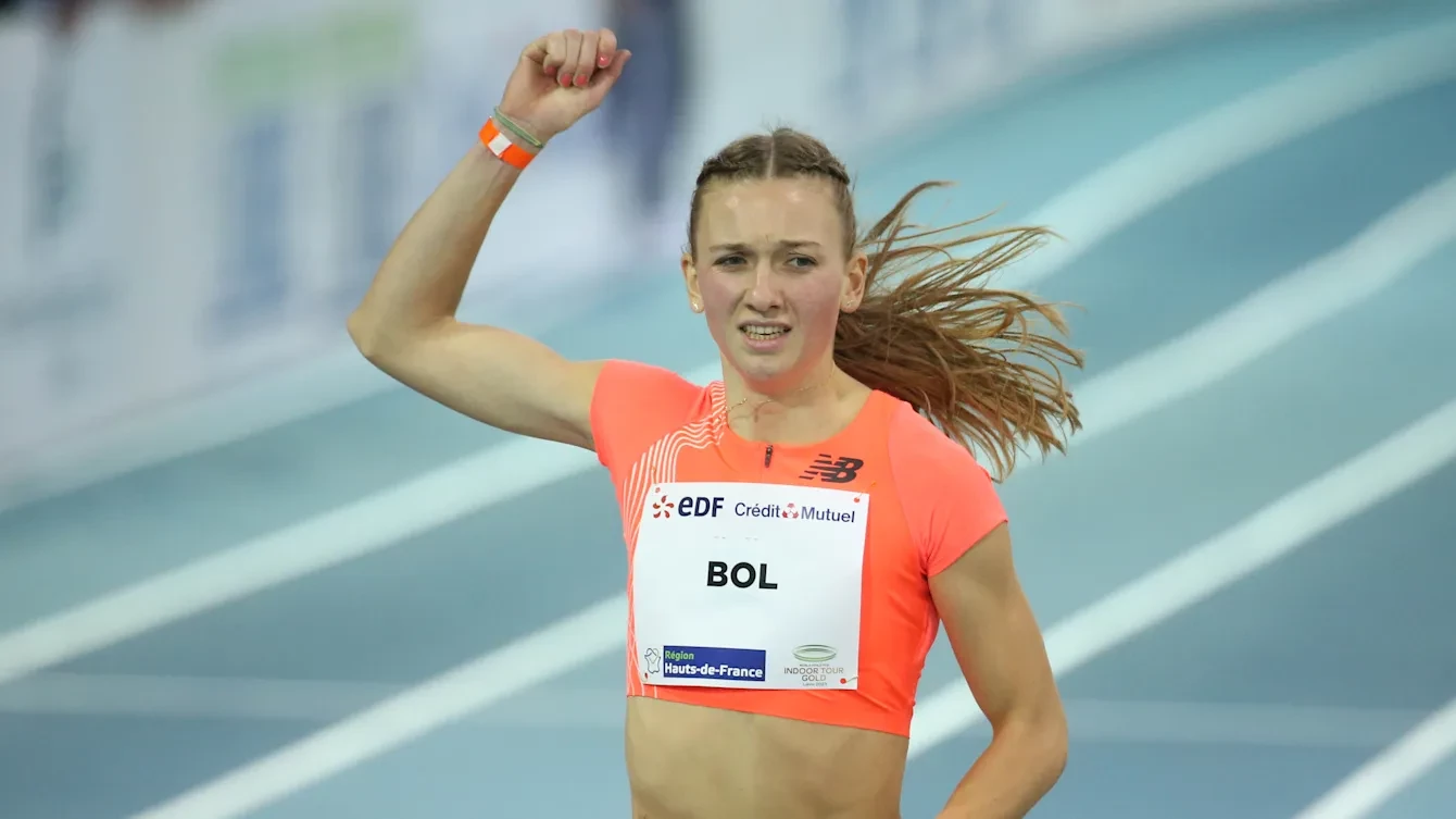 Dutch runner Femke Bol breaks own 400m indoor world record