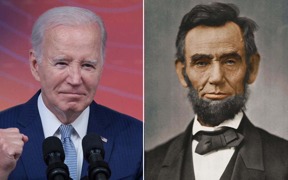 Abraham Lincoln pardoned Biden's great-great-grandfather: report