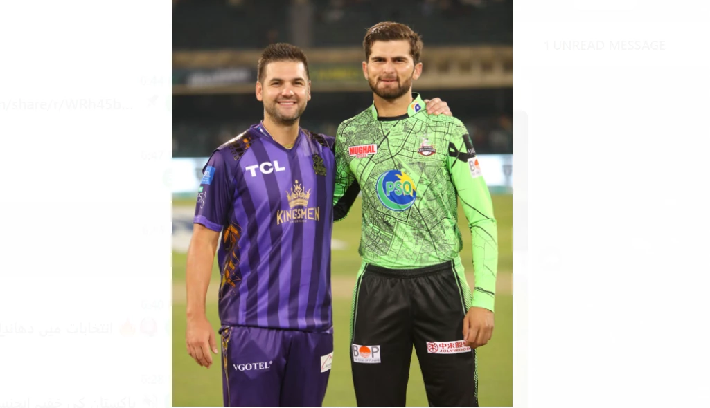 Lahore Qalandars set target of 188-run for Quetta Gladiators